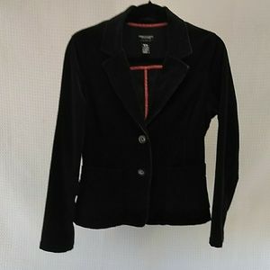 Black Corduroy Ladies Jacket